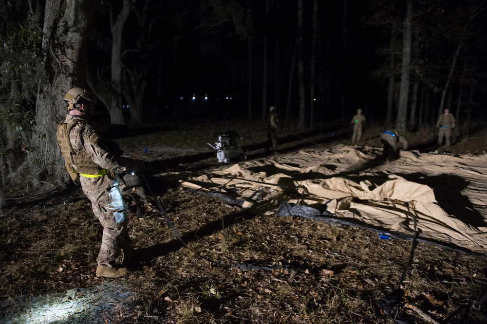 Airmen participate in Joint Task Force-Port Opening unit exercise