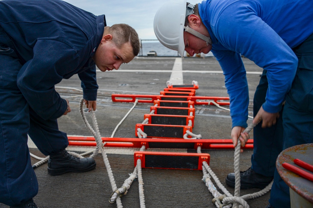 Williams Conducts Operations in the Atlantic