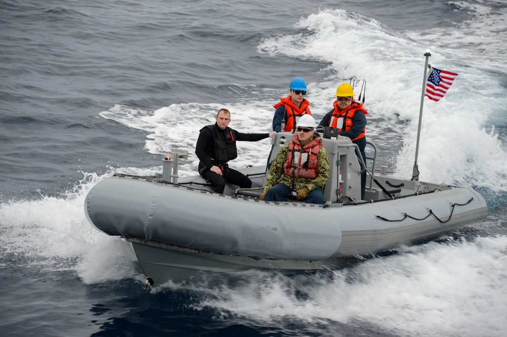 Williams Conducts Operations in the Atlantic