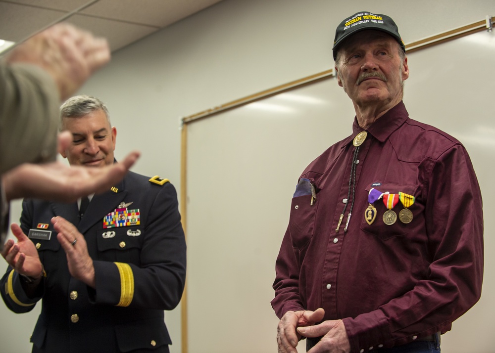 Idaho Vietnam Veteran Awarded Purple Heart