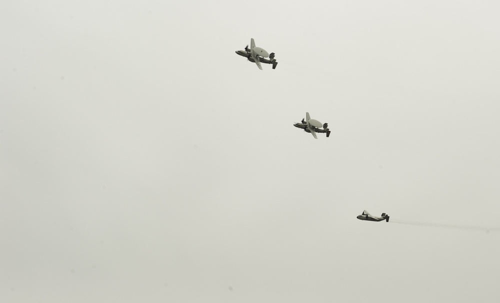 VAW-120 Aerial Change of Command