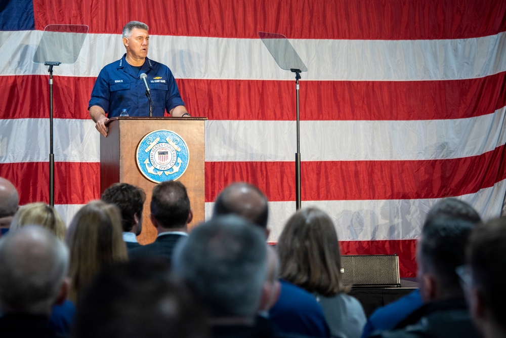 Coast Guard Commandant delivers State of the Coast Guard address in Charleston