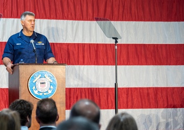 Coast Guard Commandant delivers State of the Coast Guard address in Charleston