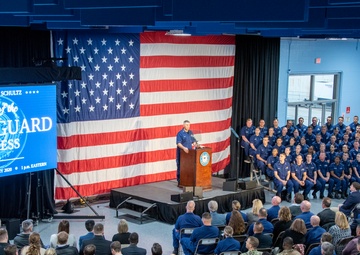 Coast Guard Commandant delivers State of the Coast Guard address in Charleston