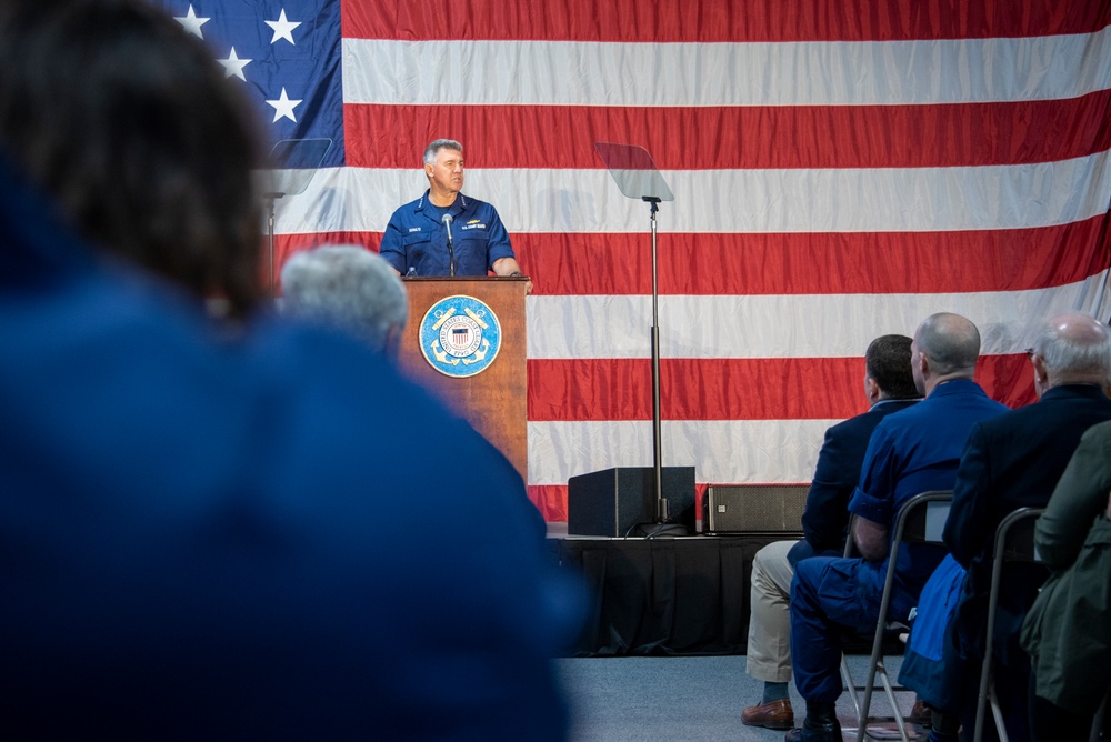 Coast Guard Commandant delivers State of the Coast Guard address in Charleston