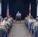 Retired CMSAF McKinley visits Yokota