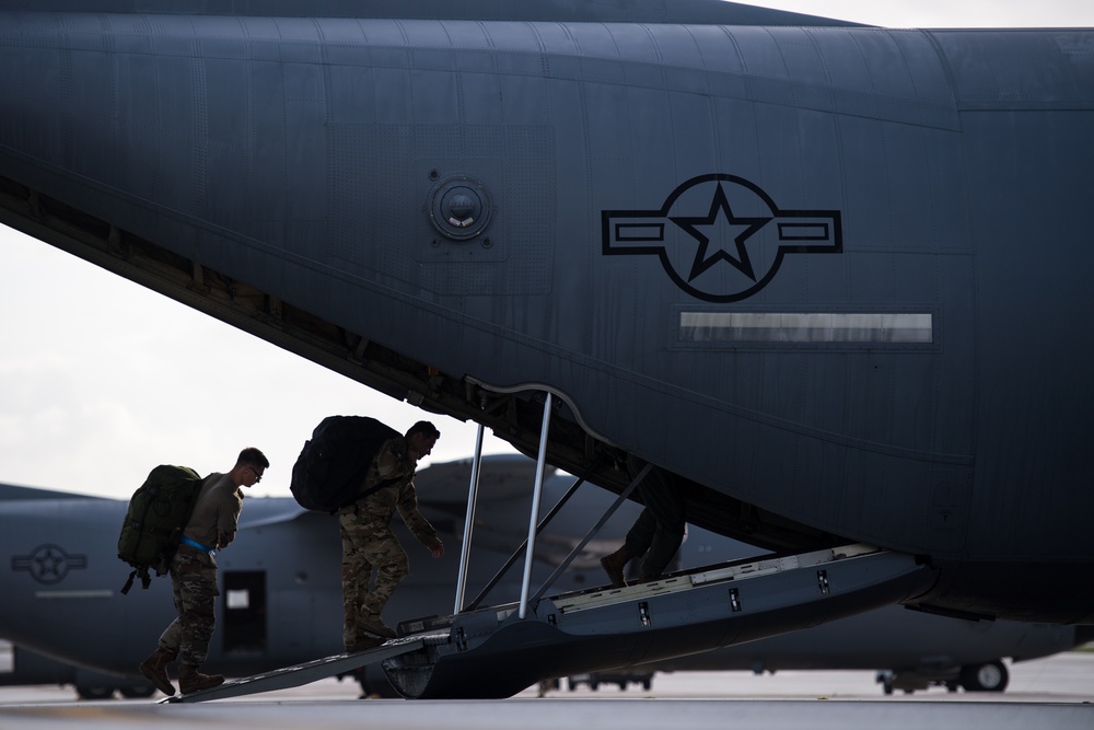 Joint Coalition Forces Conduct Airdrop over Tinian during Cope North 20