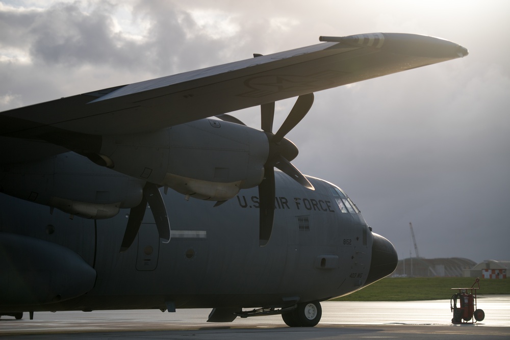 Joint Coalition Forces Conduct Airdrop over Tinian during Cope North 20