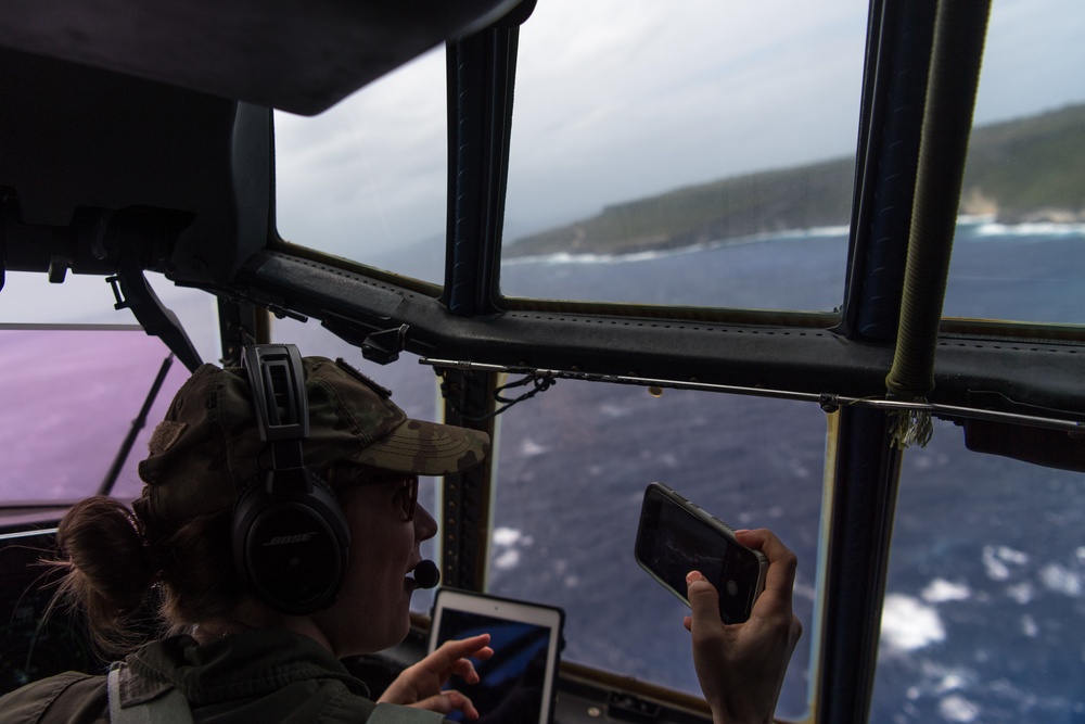 Joint Coalition Forces Conduct Airdrop over Tinian during Cope North 20