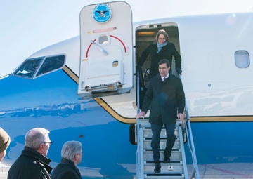 Secretary of Defense, Mark T. Esper visits Team Minot