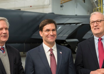 Secretary of Defense, Mark T. Esper visits Team Minot