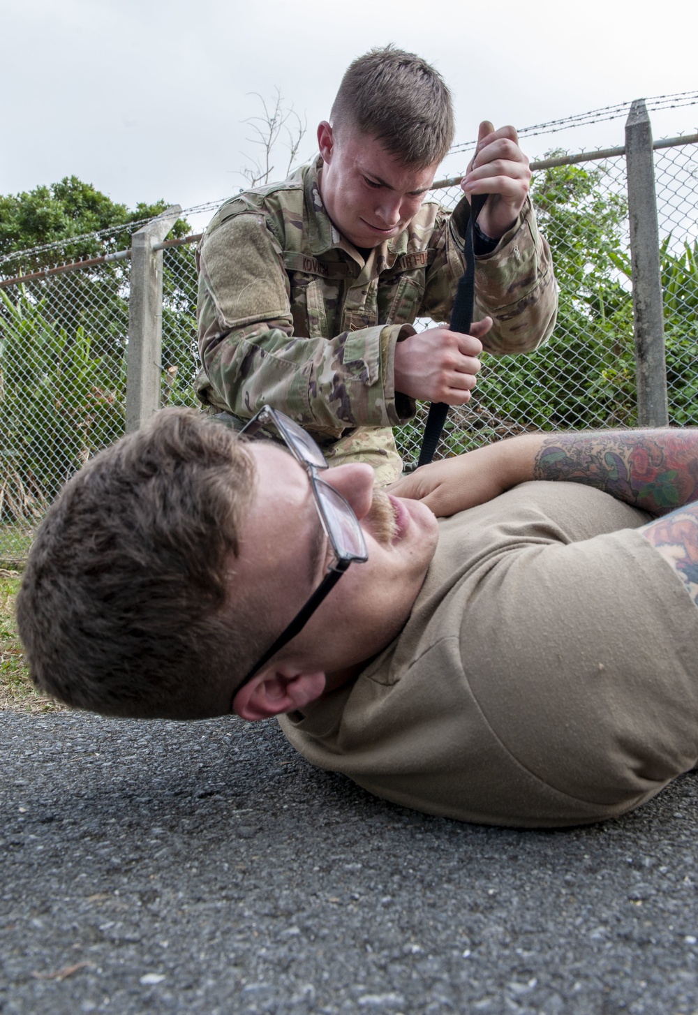 Kadena Airmen tryout for the Defenders Challenge Championship