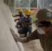 U.S. Navy Seabees deployed with NMCB-5’s Detail Pohnpei continue construction on Sokehs Pah Elementary School