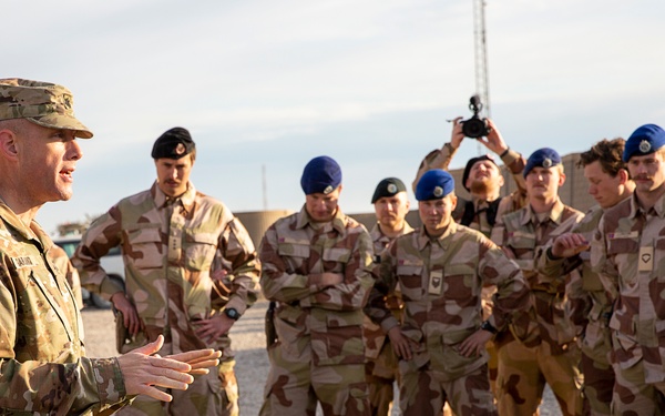 Task Force Viking Transfer of Authority Ceremony