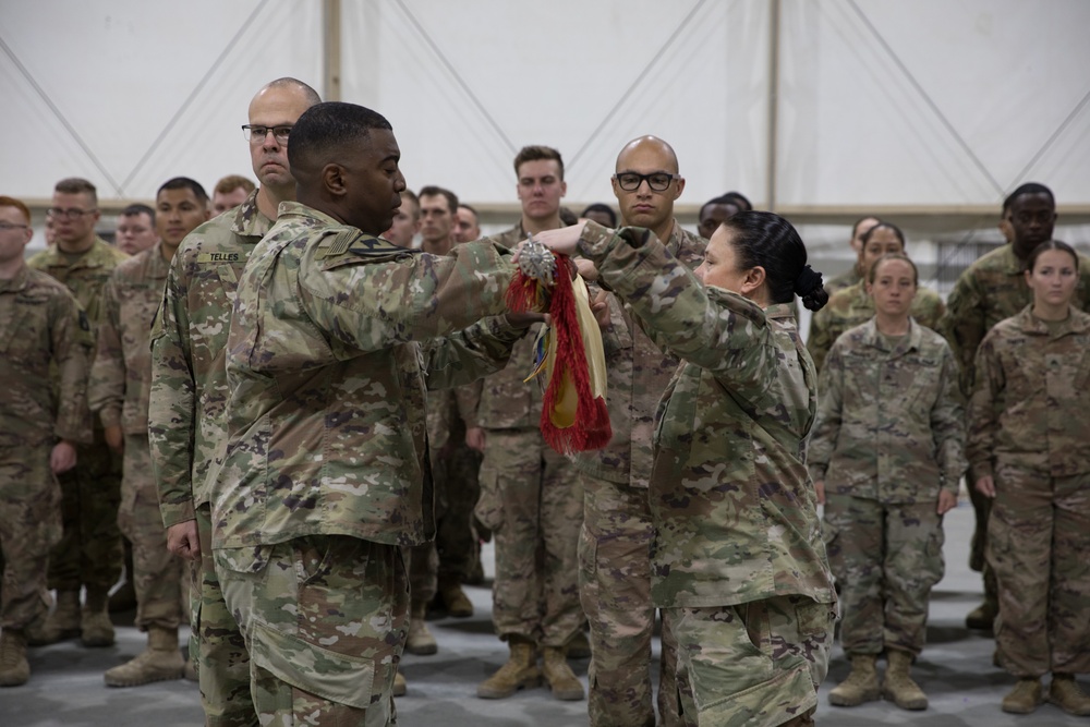 Transfer of Authority Ceremony for 834th Aviation Support Battalion