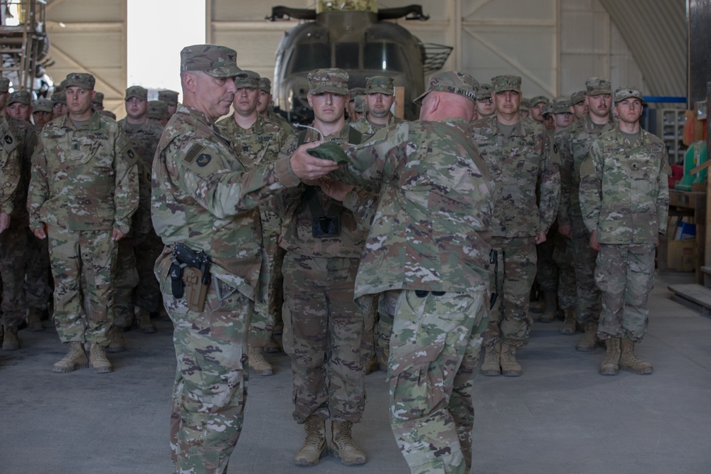 DVIDS Images Transfer Of Authority Ceremony For Th Expeditionary Combat Aviation Brigade