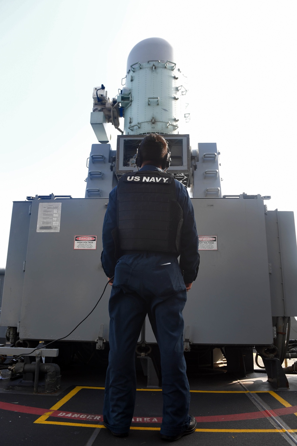 USS America Conducts Live Fire Exercise