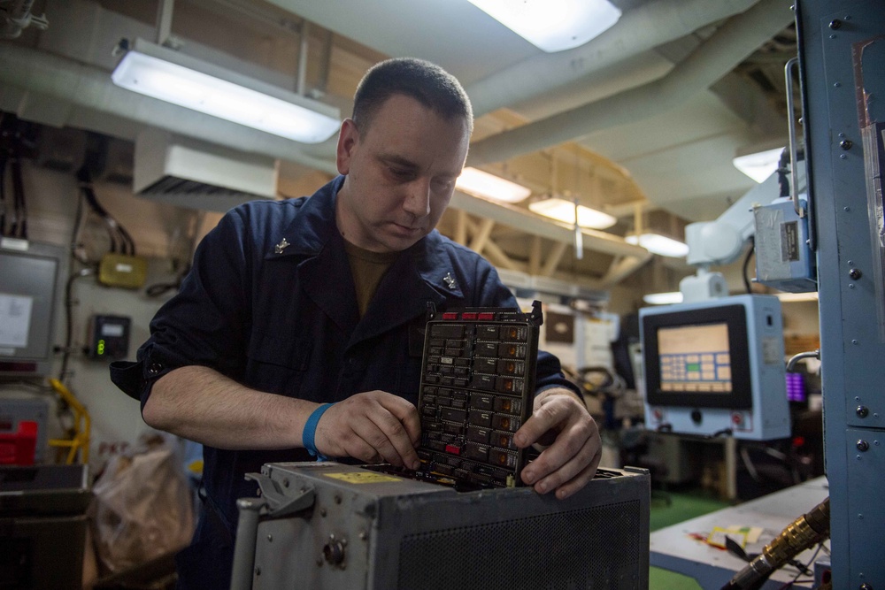 USS America Conducts CIWS Fire