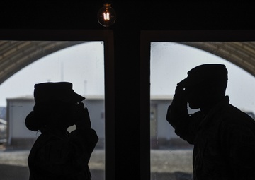 Mother and son serve side-by-side in support of CJTF-OIR