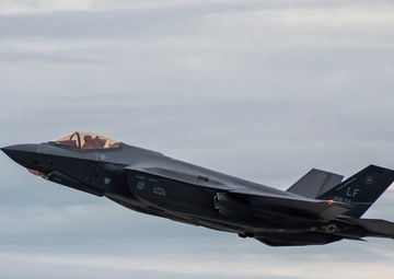 Luke AFB F-35A Lightning II at Dover AFB