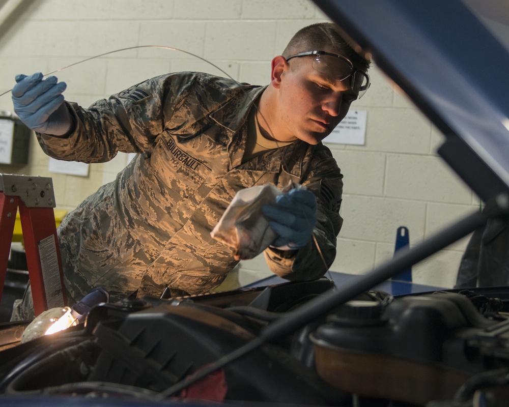 Vehicle maintainers keep 103rd AW moving