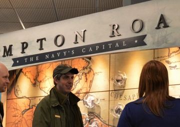 NPS Park Rangers visit Naval Museum