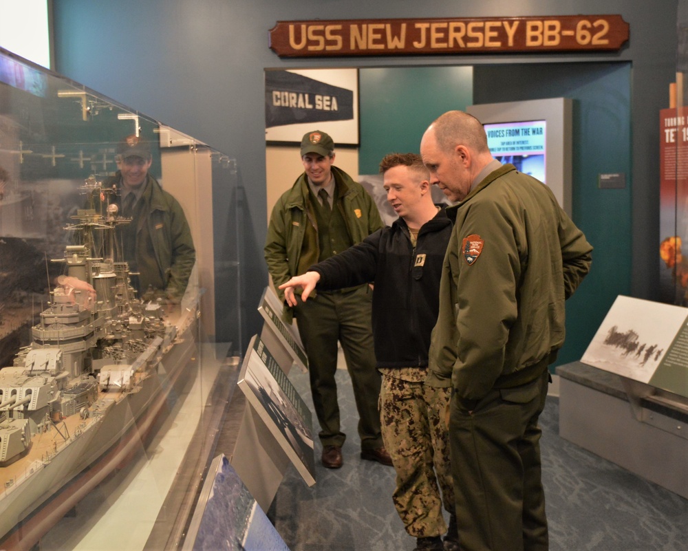 NPS Park Rangers visit Naval Museum