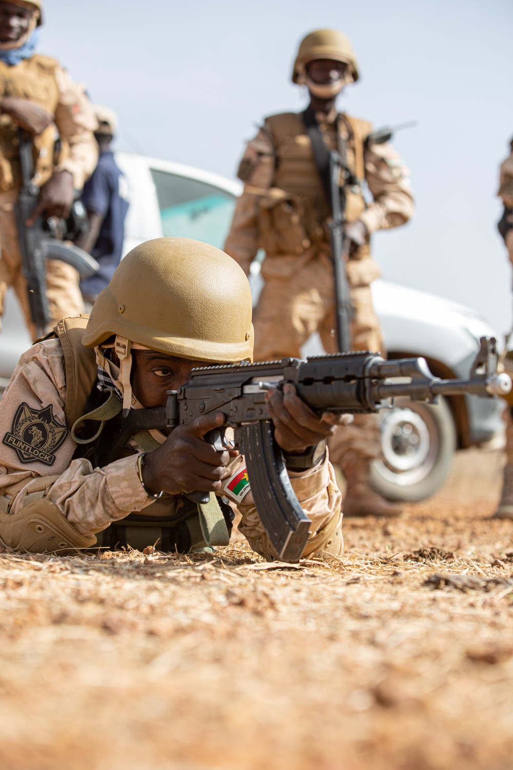 Burkinabe improve squad and unit tactics at Flintlock 20