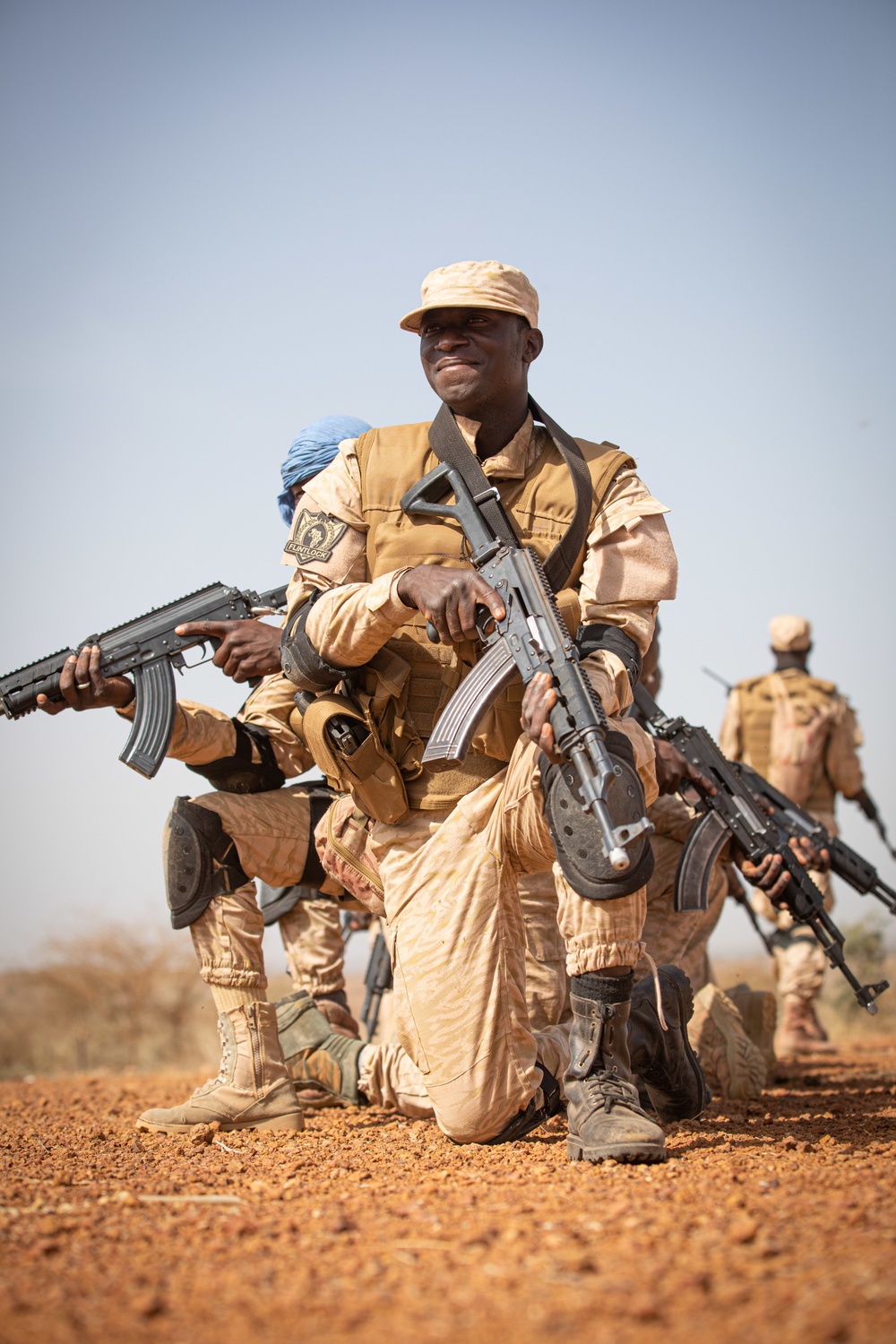 Burkinabe improve squad and unit tactics at Flintlock 20