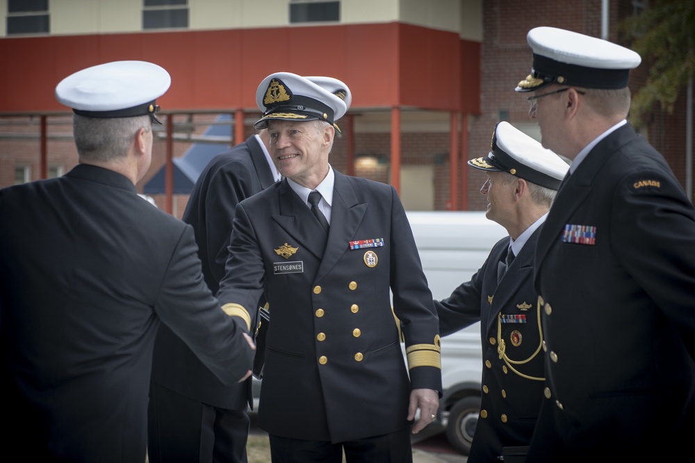 Chief of the Royal Norwegian Navy visits U.S. 2nd Fleet