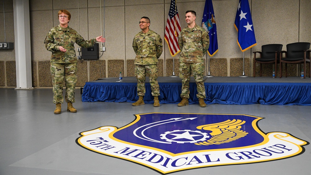 Air Force surgeon general visits Hill Air Force Base