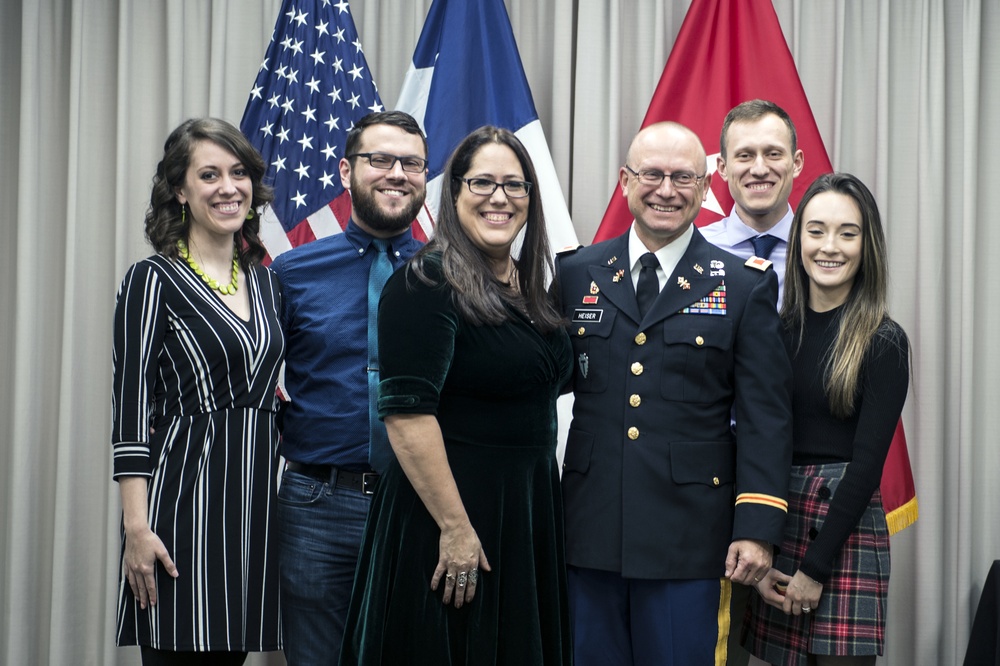 Promotion Ceremony of Col. Billie Heiser