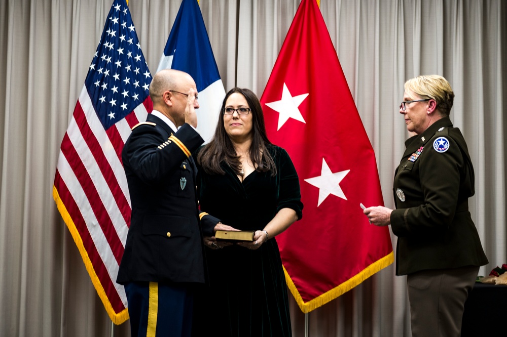 Promotion Ceremony of Col. Billie Heiser