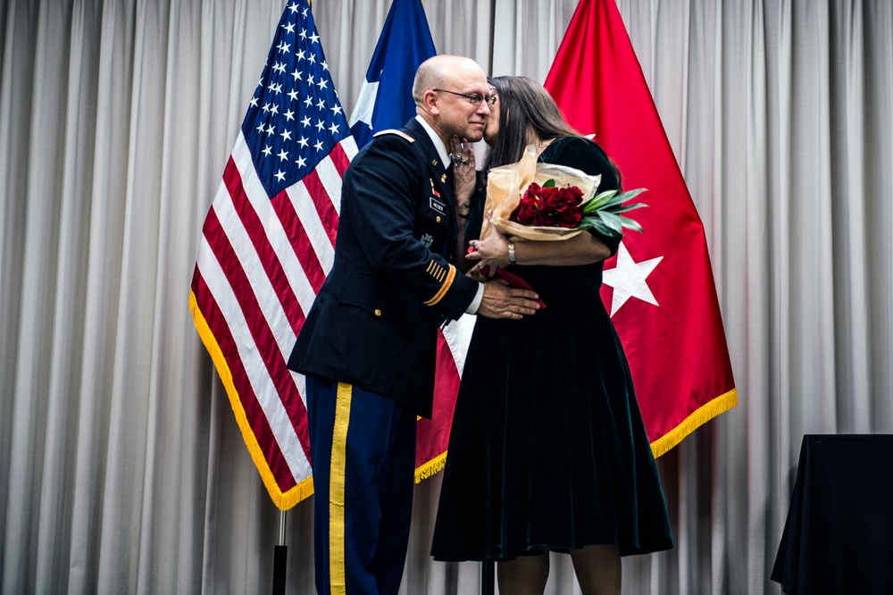 Promotion Ceremony of Col. Billie Heiser