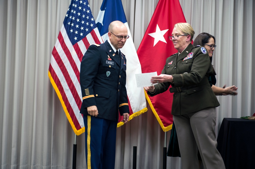 Promotion Ceremony of Col. Billie Heiser