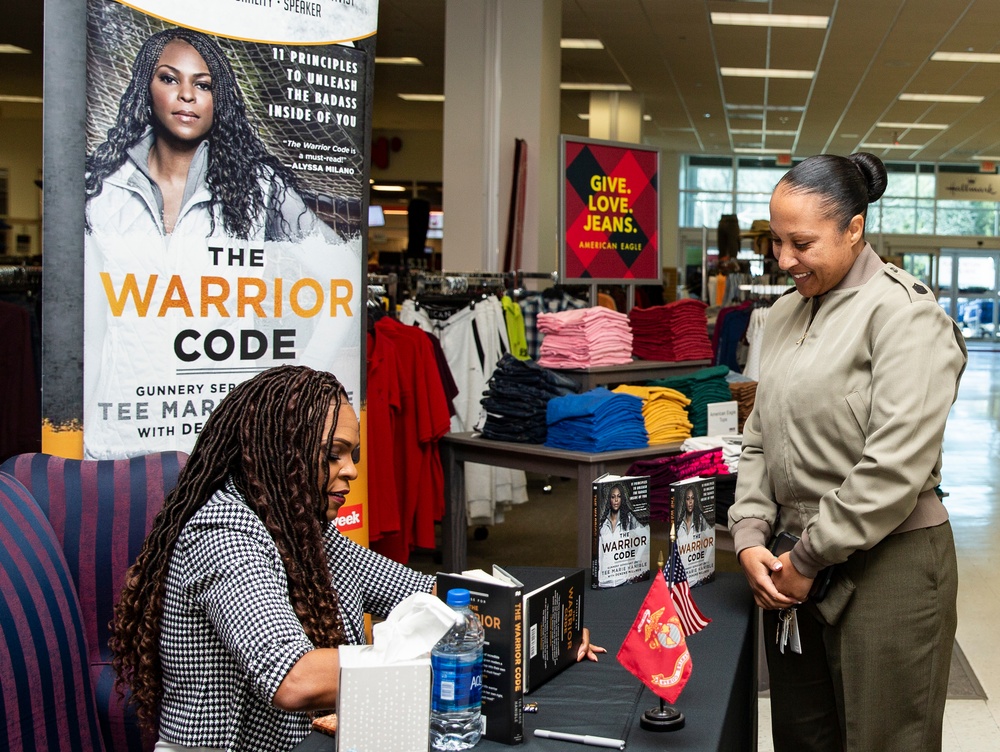 The Warrior Code book signing