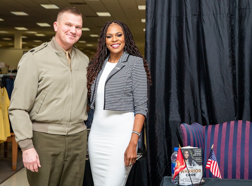 The Warrior Code book signing