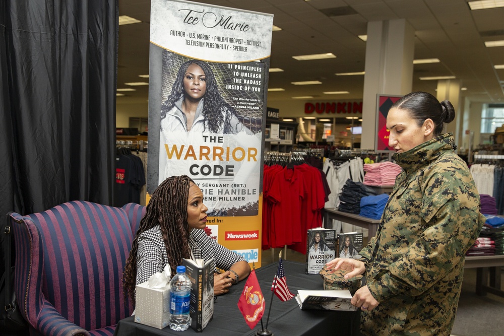 The Warrior Code book signing
