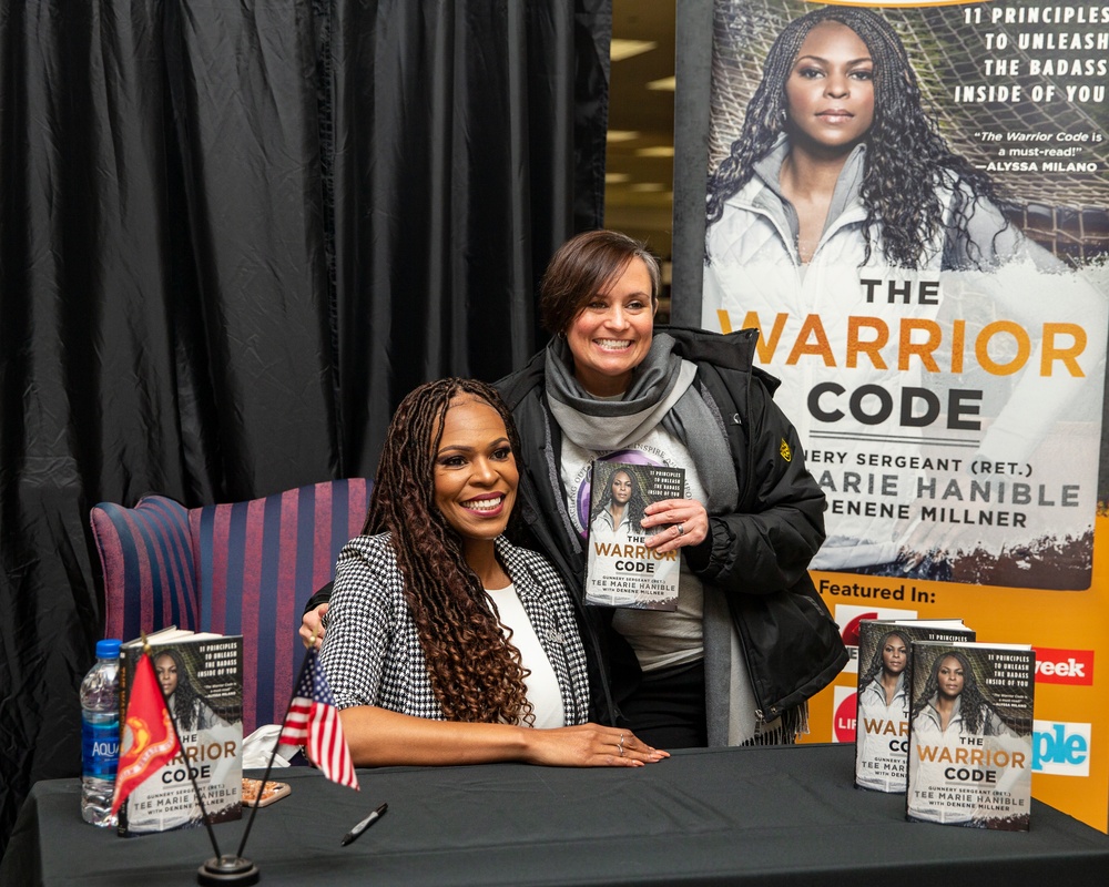 The Warrior Code book signing