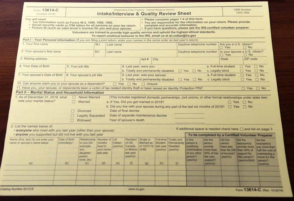DVIDS News Tax Center Opens in Rushmore Center