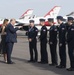President Trump meets Air Force Thunderbirds