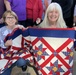 Handmade quilts are a gift from the heart to war vets