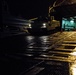 Night port operations at Bremerhaven