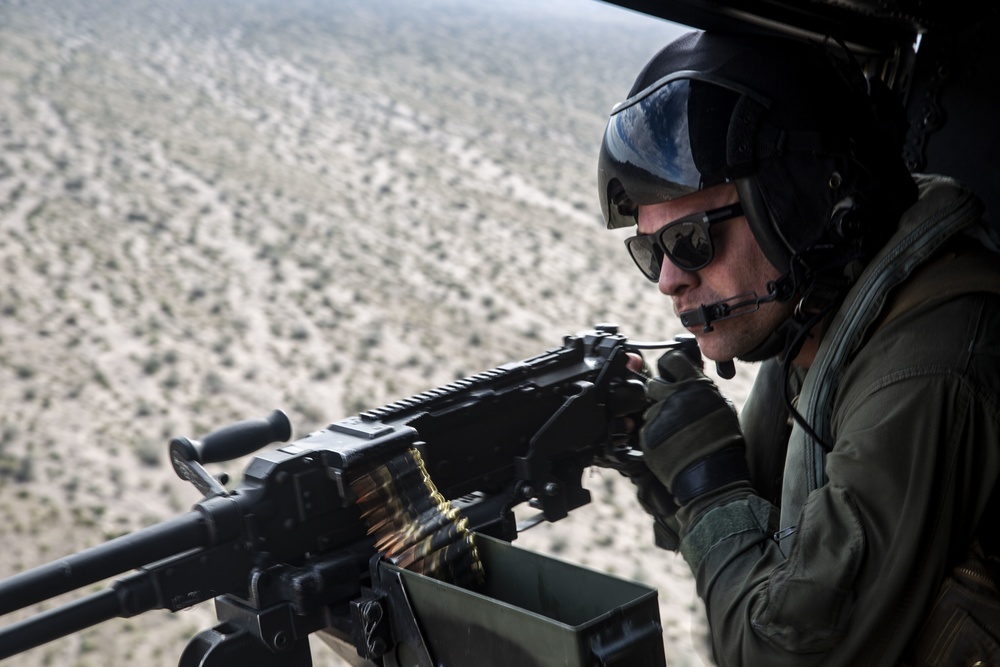 HMLA-169 assaults aerial gunnery range