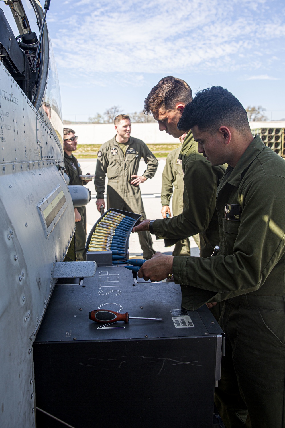 HMLA-169 assaults aerial gunnery range