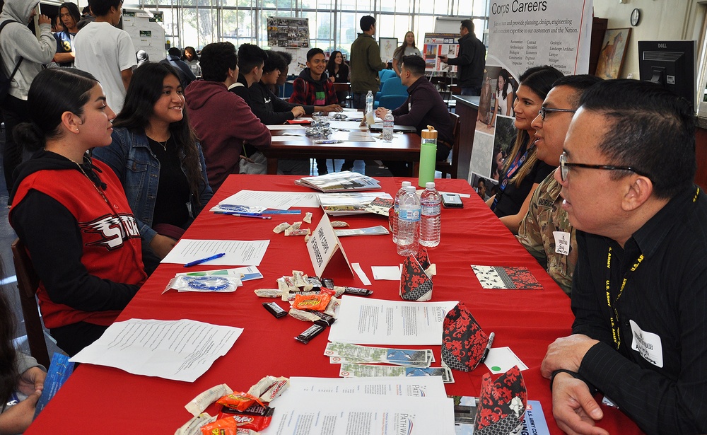 Corps’ employees participate in National Engineer Week event, tout career as positive impact on others