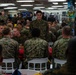 Say it ain’t so! 31st MEU Marine, Sailors conduct mess night aboard USS America