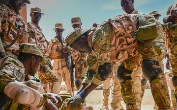 Senegalese teach African partner forces casualty care at Flintlock 20