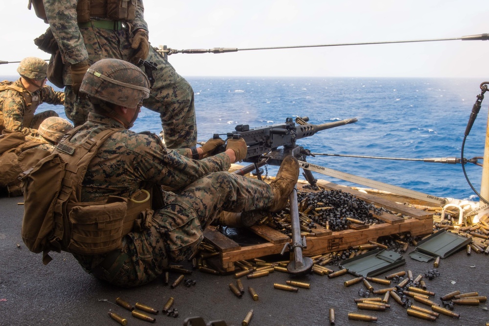 Marksmanship Training USS Green Bay (LPD 20)