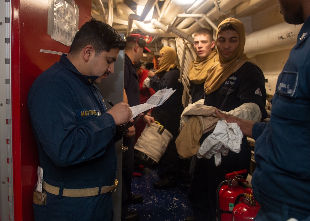 General Quarters USS Green Bay (LPD 20)